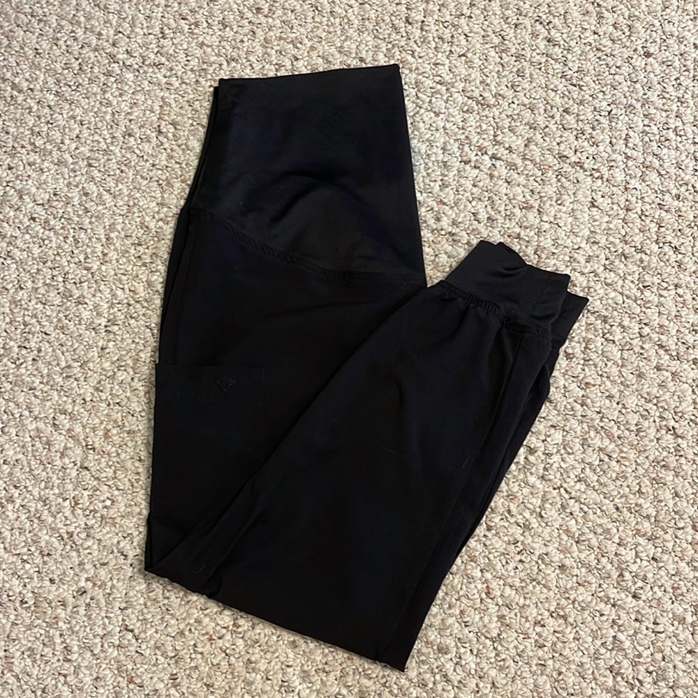 Medcouture black maternity jogger